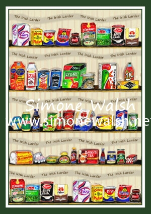 The Irish Larder Tea Towel