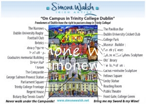 On Campus in Trinity College Dublin