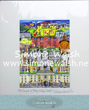 On Campus in Trinity College Dublin ~ PERSONALISE IT!