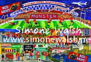 Munster in Thomond Park, Limerick ~ PERSONALISE IT!
