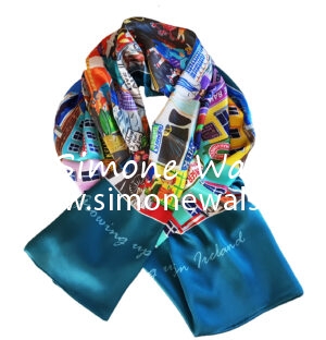 Silk Scarf ~ Growing Up in Ireland