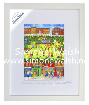 Celebration in Merrion Square, Dublin ~ PERSONALISE IT!