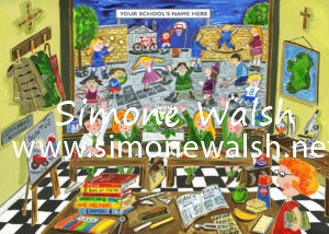 The Good Old Irish School Days ~ PERSONALISE IT!