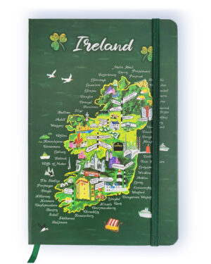 Ireland Map Notebook