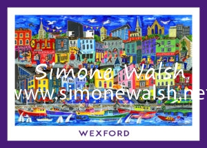 Wexford Town Tea Towel