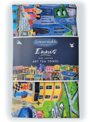 Ennis, County Clare Tea Towel