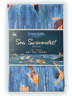 Sea Swimmers Tea Towel