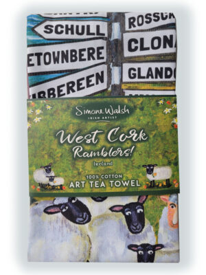 West Cork Ramblers Tea Towel