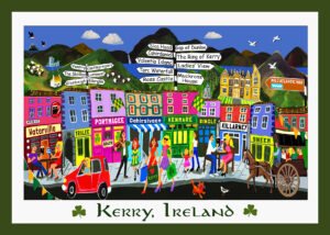 Kerry Towns Tea towel