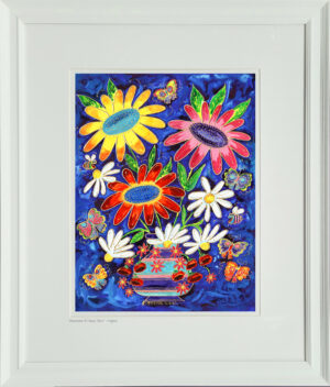Anemone & Daisy Vase