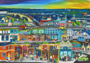 Sunset in Wexford Town