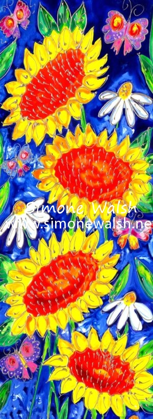 Sunflowers & Butterflies