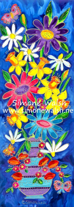 Anemone & Daffodil Vase
