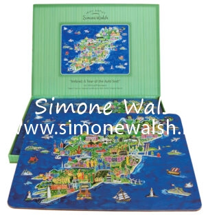 Ireland; A Tour of the Auld Sod Placemats