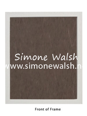 Blank Limed white wood artist frame