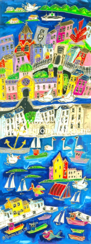 Galway City & Bay to Kinvara Portrait