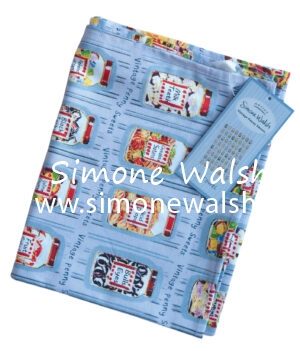Vintage Penny Sweets Tea Towel