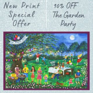 We are delighted to introduce a new Limited Edition print just in-time for Christmas gifting - "The Garden Party; Friends & Family Together"

This beautiful and evocative New print will delight all our friends and families this year, those at home and those abroad! 

To make it even more special, this print can be personalised so you can edit the text under the banner to read a family name or home county. 

What's more, to celebrate the launch of this iconic picture we are offering 10% OFF this particular print which is valid until midnight Sunday 5th December. 

Just quote garden10 at checkout > follow the link in our bio! 

#simonewalshartist #thegardenparty #givethegiftofart #designireland #shoplocal