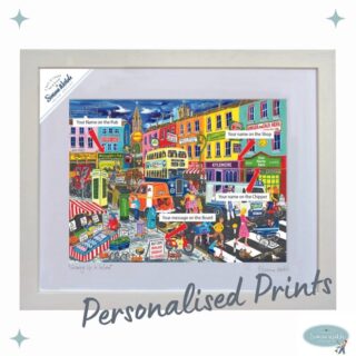 Personalised Prints this Christmas - the perfect present! 

This year we have put together a selection of our best-selling Limited Edition prints that you can personalise, making them a truly unique gift for a loved one this season. 

Our Growing up in Ireland print captures the quintessential essence of life in Ireland from the 1970’s, ’80’s, ’90’s. You can customise the name of the local pub, shop, chipper and even the message on the news board. Prices start at €55.00. 

Browse this print and more by following the link in our bio. 

#simonewalshirishartist #simonewalsh #christmasgifting #personalisedprints #madelocal #designireland
