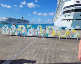 I never thought I would be in Bridgetown,  Barbados but here I am!
It's a long way from Bridgetown, Co. Wexford but we are enjoying the break away! #Barbados #wintersun  #feelinggood