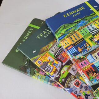 Our Kerry notebooks include #killarney  #dingle #Tralee #kenmare and more!
Available locally and on our website! See our list of stockists! #irishnotebooks #irishgiftguide #irishgifts #irishartgifts #irishtowns #localgifts